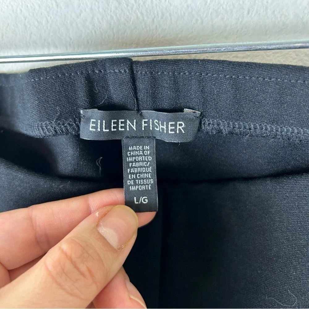 Eileen Fisher Ponte Knit thick pull-on pants size: L - Picture 5 of 9
